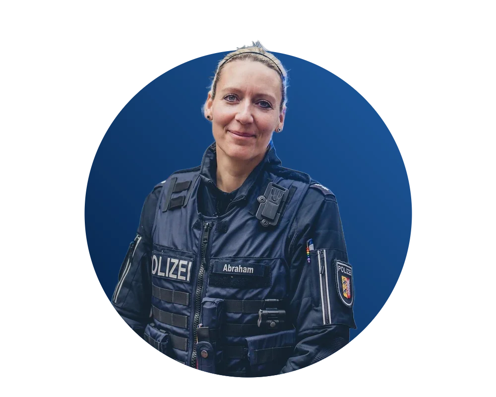 Susann Abraham, head of the central LGBTIQ* contact point of the Schleswig-Holstein State Police