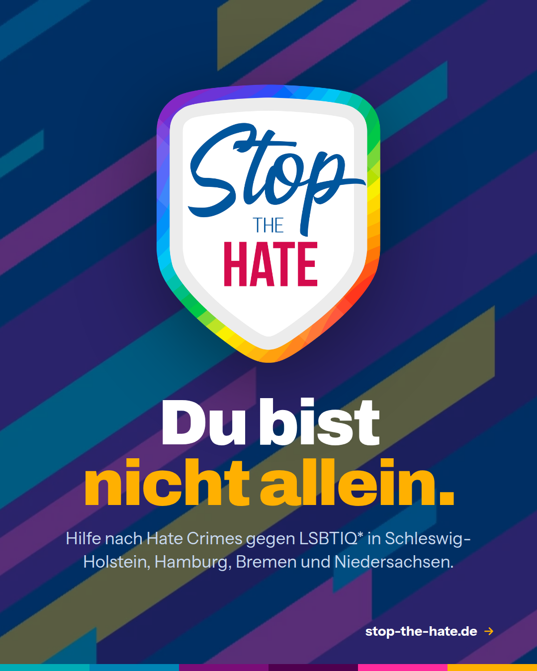 Vorschau: Social-Media-Bild „Du bist nicht allein.“